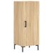 Buffet haut Chêne sonoma 34,5x34x180 cm Bois d'ingénierie - Photo n°7