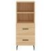 Buffet haut Chêne sonoma 34,5x34x180 cm Bois d'ingénierie - Photo n°6