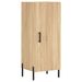 Buffet haut Chêne sonoma 34,5x34x180 cm Bois d'ingénierie - Photo n°7