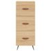 Buffet haut Chêne sonoma 34,5x34x180 cm Bois d'ingénierie - Photo n°6