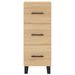 Buffet haut Chêne sonoma 34,5x34x180 cm Bois d'ingénierie - Photo n°8