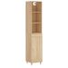 Buffet haut Chêne sonoma 34,5x34x180 cm Bois d'ingénierie - Photo n°1