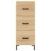 Buffet haut Chêne sonoma 34,5x34x180 cm Bois d'ingénierie - Photo n°8