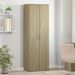 Buffet haut chêne sonoma 60x35x180 cm bois d'ingénierie - Photo n°1
