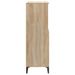 Buffet haut Chêne sonoma 60x36x110 cm Bois d'ingénierie - Photo n°5