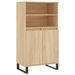 Buffet haut Chêne sonoma 60x36x110 cm Bois d'ingénierie - Photo n°1
