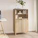 Buffet haut Chêne sonoma 60x36x110 cm Bois d'ingénierie - Photo n°1