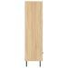 Buffet haut chêne sonoma 69,5x31x115 cm bois d'ingénierie - Photo n°7