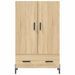 Buffet haut chêne sonoma 69,5x31x115 cm bois d'ingénierie - Photo n°6