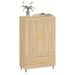 Buffet haut chêne sonoma 69,5x31x115 cm bois d'ingénierie - Photo n°3