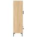 Buffet haut chêne sonoma 69,5x31x115 cm bois d'ingénierie - Photo n°7