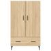 Buffet haut chêne sonoma 69,5x31x115 cm bois d'ingénierie - Photo n°6