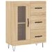 Buffet haut Chêne sonoma 69,5x34x180 cm Bois d'ingénierie - Photo n°7