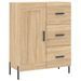 Buffet haut Chêne sonoma 69,5x34x180 cm Bois d'ingénierie - Photo n°7