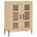 Buffet haut Chêne sonoma 69,5x34x180 cm Bois d'ingénierie - Photo n°7