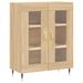 Buffet haut Chêne sonoma 69,5x34x180 cm Bois d'ingénierie - Photo n°7