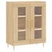 Buffet haut Chêne sonoma 69,5x34x180 cm Bois d'ingénierie - Photo n°7