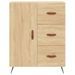 Buffet haut Chêne sonoma 69,5x34x180 cm Bois d'ingénierie - Photo n°8