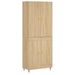 Buffet haut Chêne sonoma 69,5x34x180 cm Bois d'ingénierie - Photo n°1