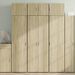 Buffet haut chêne sonoma 70x42,5x185 cm bois d'ingénierie - Photo n°1