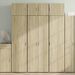 Buffet haut chêne sonoma 70x42,5x185 cm bois d'ingénierie - Photo n°1