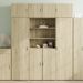 Buffet haut chêne sonoma 80x42,5x185 cm bois d'ingénierie - Photo n°1