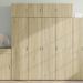 Buffet haut chêne sonoma 80x42,5x185 cm bois d'ingénierie - Photo n°1