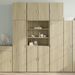 Buffet haut chêne sonoma 80x42,5x249 cm bois d'ingénierie - Photo n°1