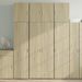 Buffet haut chêne sonoma 80x42,5x249 cm bois d'ingénierie - Photo n°1