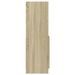 Buffet haut chêne sonoma 92x33x100 cm bois d'ingénierie - Photo n°6