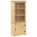 Buffet haut Corona 74x38x170 cm bois de pin massif - Photo n°2