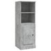 Buffet haut gris béton 36x35,5x103,5 cm bois d'ingénierie - Photo n°1