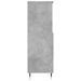 Buffet haut Gris béton 60x36x110 cm Bois d'ingénierie - Photo n°7