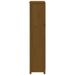 Buffet haut Marron miel 80x35x154 cm Bois massif de pin - Photo n°7