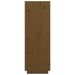 Buffet haut Marron miel 89x40x116,5 cm Bois massif de pin - Photo n°4