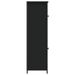 Buffet haut noir 62x32x106,5 cm bois d'ingénierie - Photo n°6