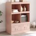 Buffet haut rose 67x39x95 cm acier - Photo n°1