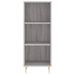 Buffet haut Sonoma gris 34,5x32,5x180 cm Bois d'ingénierie - Photo n°5