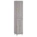 Buffet haut Sonoma gris 34,5x34x180 cm Bois d'ingénierie - Photo n°1