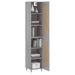 Buffet haut Sonoma gris 34,5x34x180 cm Bois d'ingénierie - Photo n°3