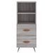 Buffet haut Sonoma gris 34,5x34x180 cm Bois d'ingénierie - Photo n°6