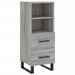 Buffet haut Sonoma gris 34,5x34x180 cm Bois d'ingénierie - Photo n°7