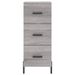 Buffet haut Sonoma gris 34,5x34x180 cm Bois d'ingénierie - Photo n°8