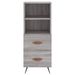 Buffet haut Sonoma gris 34,5x34x180 cm Bois d'ingénierie - Photo n°8