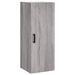 Buffet haut Sonoma gris 34,5x34x180 cm Bois d'ingénierie - Photo n°5