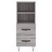 Buffet haut Sonoma gris 34,5x34x180 cm Bois d'ingénierie - Photo n°6