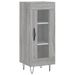 Buffet haut Sonoma gris 34,5x34x180 cm Bois d'ingénierie - Photo n°4