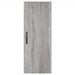 Buffet haut Sonoma gris 34,5x34x180 cm Bois d'ingénierie - Photo n°7