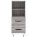 Buffet haut Sonoma gris 34,5x34x180 cm Bois d'ingénierie - Photo n°8