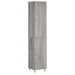 Buffet haut Sonoma gris 34,5x34x180 cm Bois d'ingénierie - Photo n°1